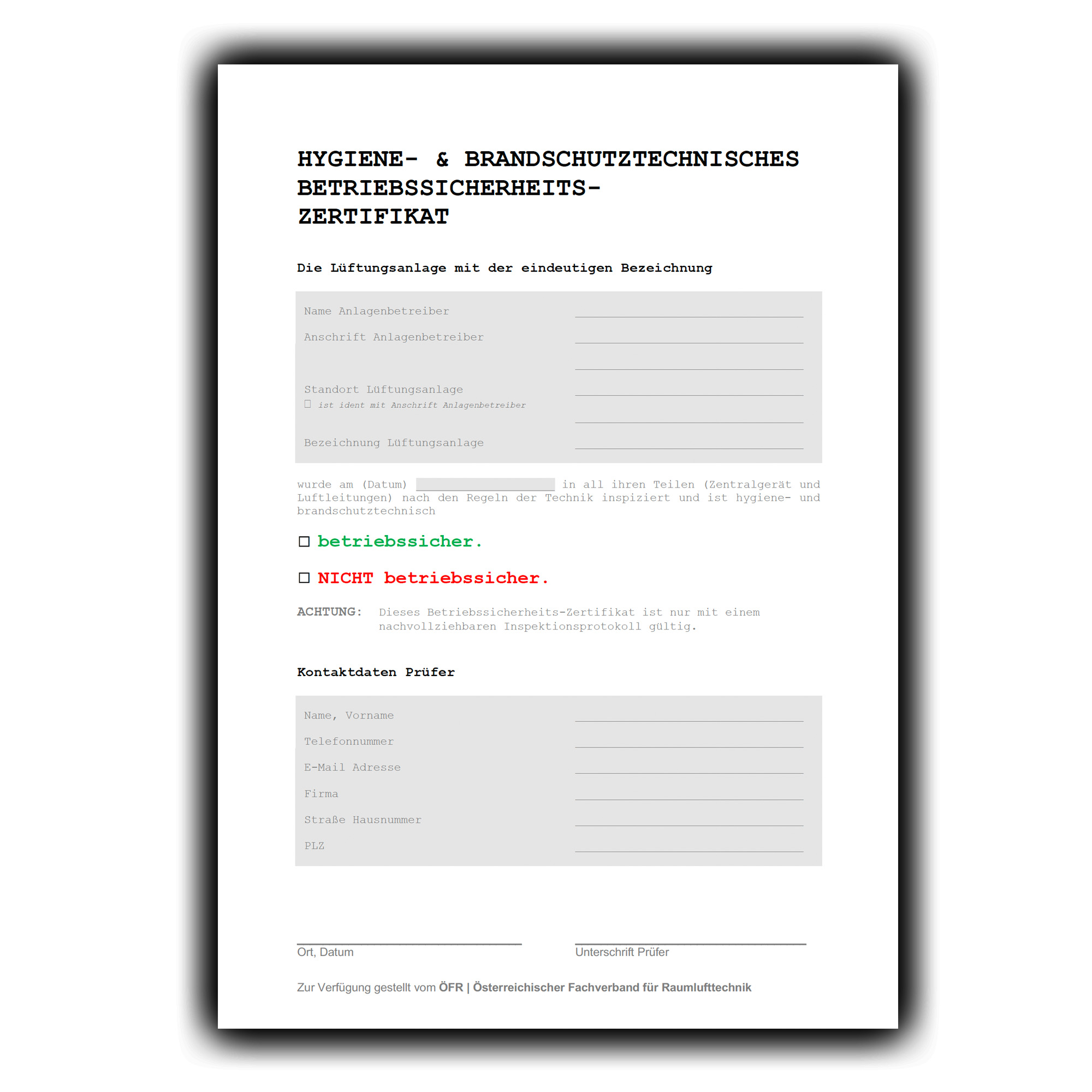 Betriebssicherheits-Zertifikat Lueftungstechnik (PDF-Download)